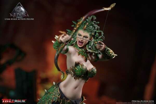 [PL-2024-227A] 1/12 Medusa-Green with Tail - Image 8