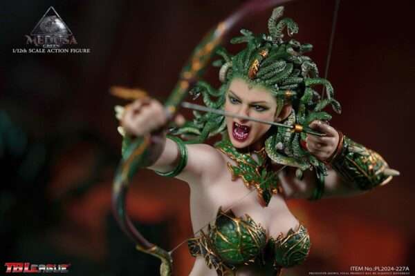 [PL-2024-227A] 1/12 Medusa-Green with Tail - Image 9