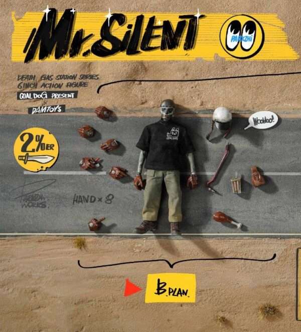 [DAM-PES040] 1/12 Mr. Silent Basic Edition