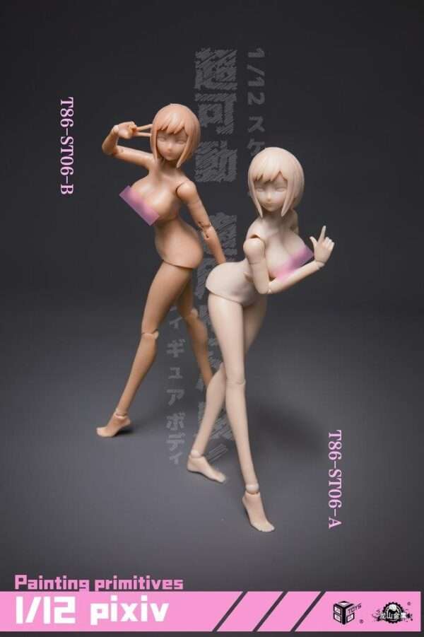 [T86-ST06] 1/12 Female Body with Giant Breasts