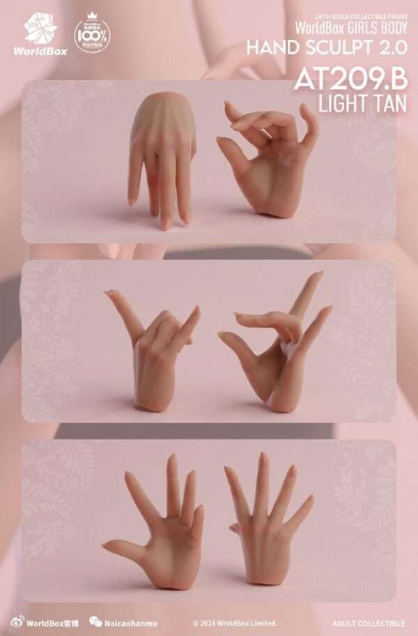 [WB-AT209] Female Head Sculpt 2.0 - Image 11