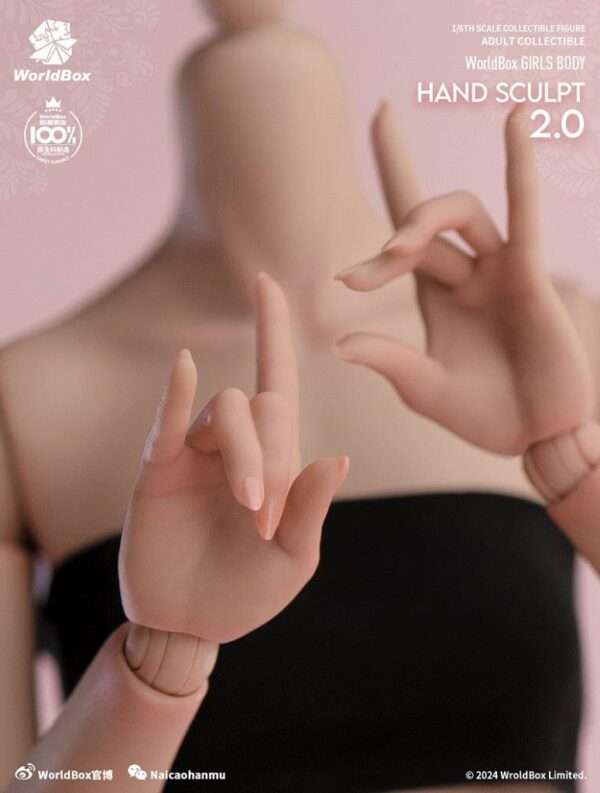 [WB-AT209] Female Head Sculpt 2.0 - Image 12