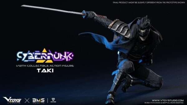 [VSD-0010] 1:12 Cyberpunk Samurai Taki - Image 4
