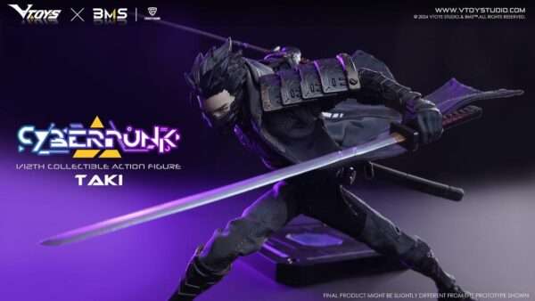 [VSD-0010] 1:12 Cyberpunk Samurai Taki - Image 6