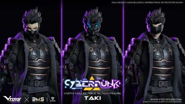 [VSD-0010] 1:12 Cyberpunk Samurai Taki - Image 12