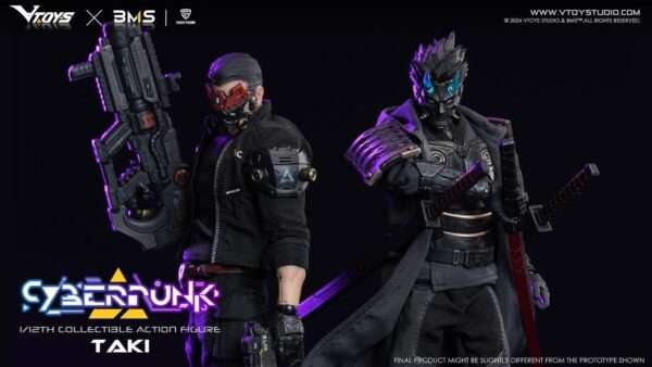 [VSD-0010] 1:12 Cyberpunk Samurai Taki - Image 13
