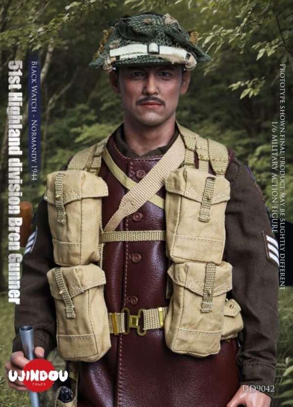 [UD-9042] 51st Highland division Bren Gunner, Black Watch - Normandy 1944 - Image 18
