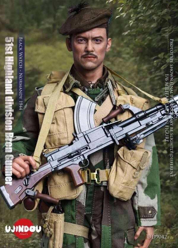 [UD-9042] 51st Highland division Bren Gunner, Black Watch - Normandy 1944 - Image 19