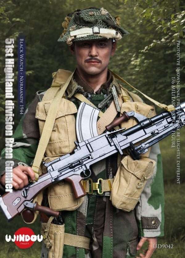 [UD-9042] 51st Highland division Bren Gunner, Black Watch - Normandy 1944 - Image 20