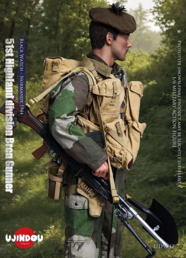 [UD-9042] 51st Highland division Bren Gunner, Black Watch - Normandy 1944 - Image 22