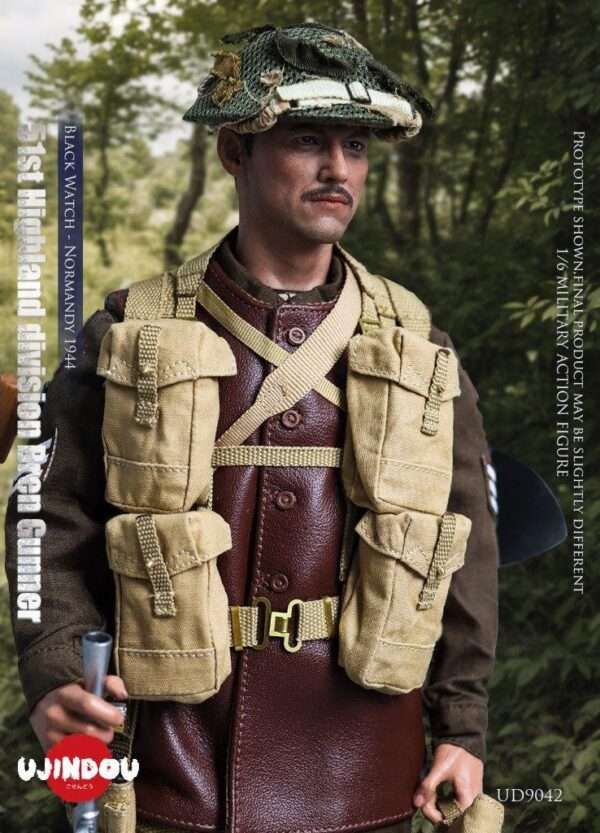[UD-9042] 51st Highland division Bren Gunner, Black Watch - Normandy 1944 - Image 6