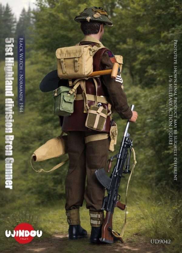 [UD-9042] 51st Highland division Bren Gunner, Black Watch - Normandy 1944 - Image 10
