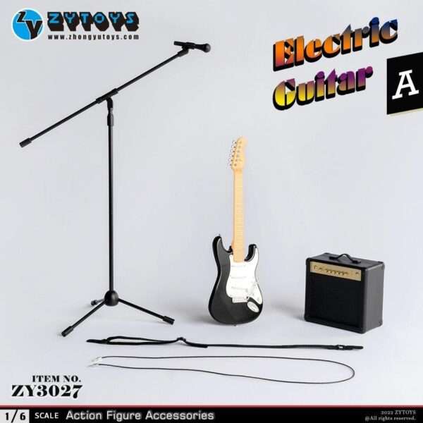 [ZY-3027] Electric Guitar & Microphone - Image 2