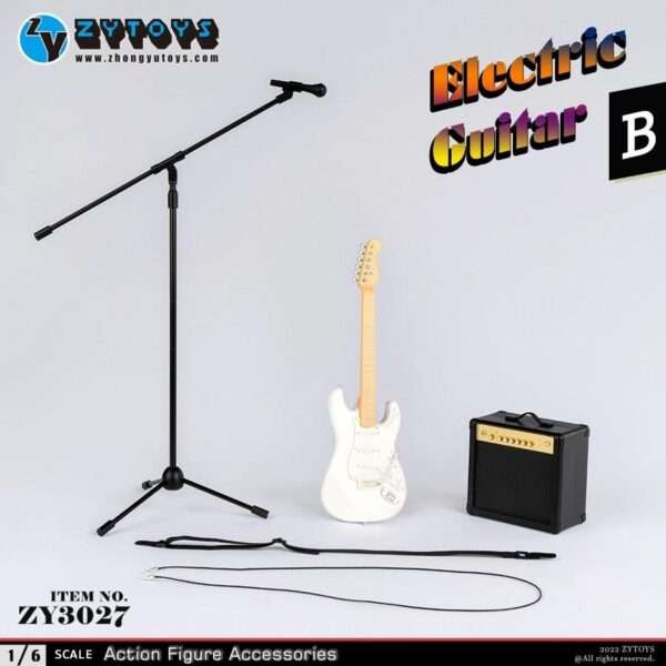 [ZY-3027] Electric Guitar & Microphone - Image 4