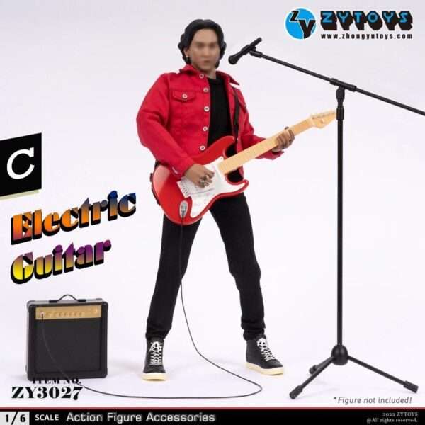 [ZY-3027] Electric Guitar & Microphone - Image 9