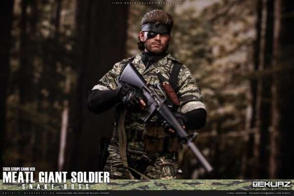 [EKS-010] MEATL GIANT SOLDIER SNAKE BOSS TIGER STRIPE CAMO VER - Image 16