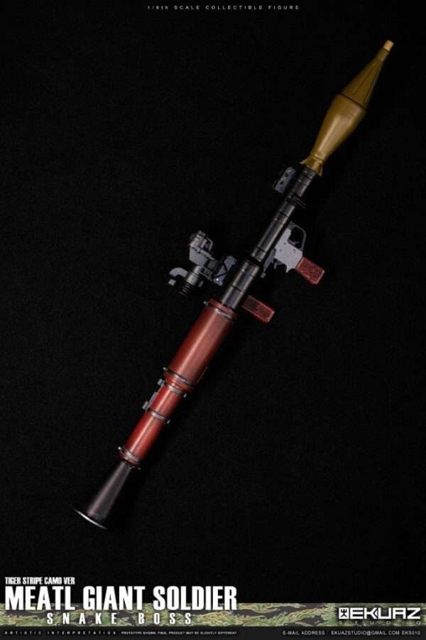 [EKS-010] MEATL GIANT SOLDIER SNAKE BOSS TIGER STRIPE CAMO VER - Image 44
