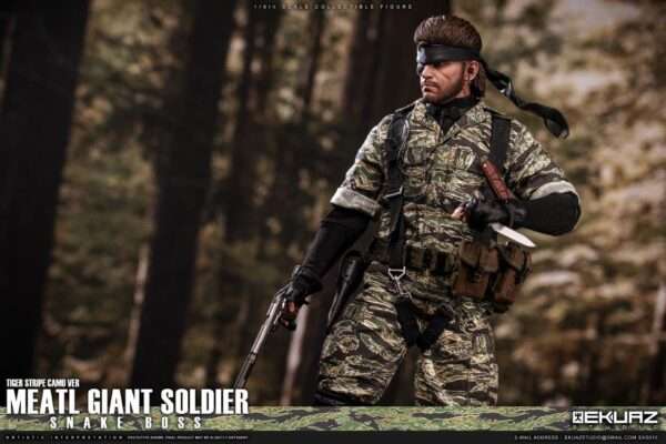 [EKS-010] MEATL GIANT SOLDIER SNAKE BOSS TIGER STRIPE CAMO VER - Image 7
