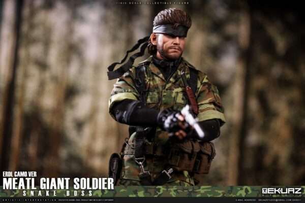[EKS-011] MEATL GIANT SOLDIER SNAKE BOSS ERDL CAMO VER - Image 5