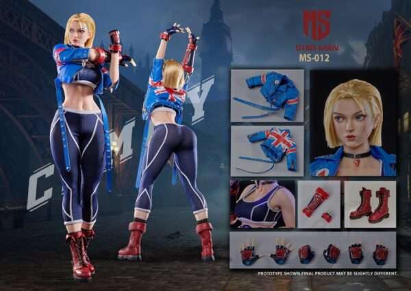 [MS-012] Female Agent-Blue Bee