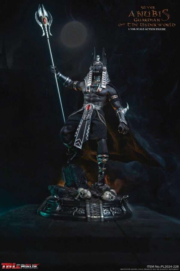 [PL-2024-228] 1/12 Anubis Guardian of The Underworld- Silver - Image 2