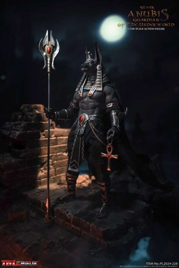 [PL-2024-228] 1/12 Anubis Guardian of The Underworld- Silver - Image 13