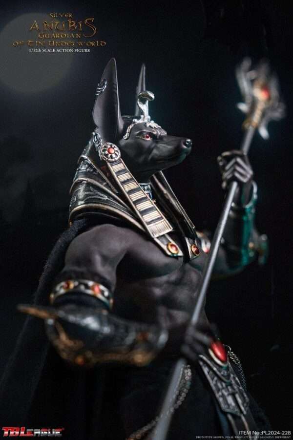 [PL-2024-228] 1/12 Anubis Guardian of The Underworld- Silver - Image 16