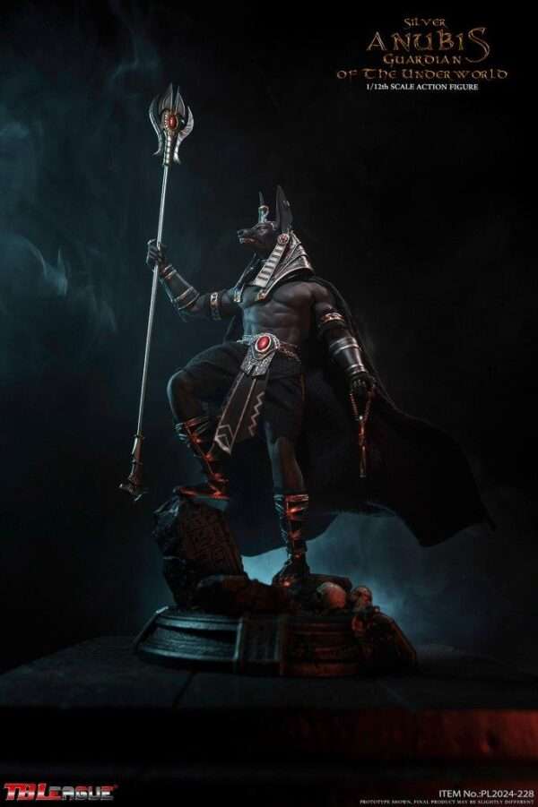 [PL-2024-228] 1/12 Anubis Guardian of The Underworld- Silver - Image 4