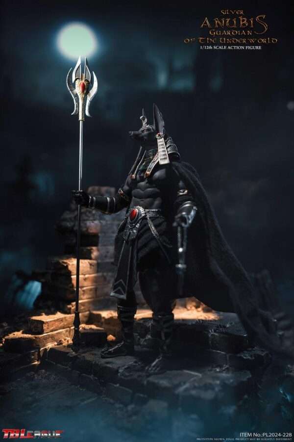 [PL-2024-228] 1/12 Anubis Guardian of The Underworld- Silver - Image 5