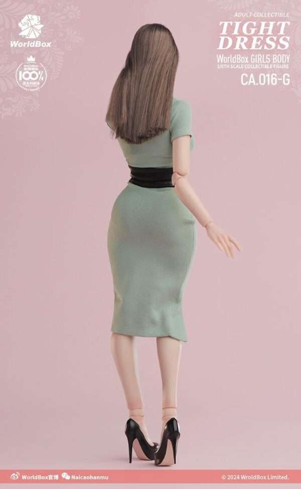 [WB-CA016] Leather Corset & Bodycon Skirt Set - Image 4
