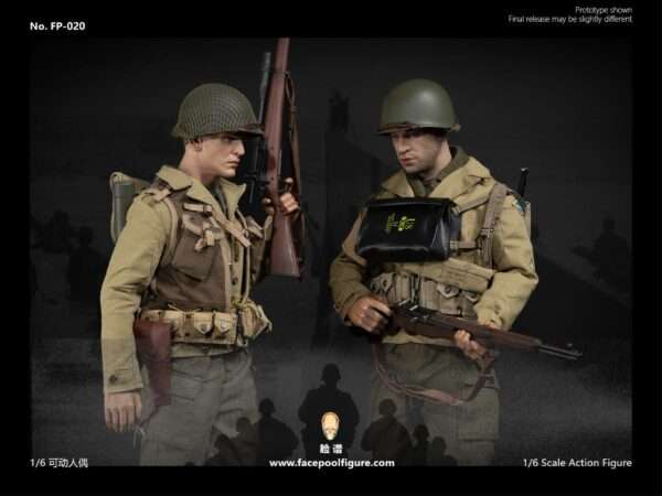 [FP-020] WWII US Ranger Private Rifle Man France 1944 - Image 11