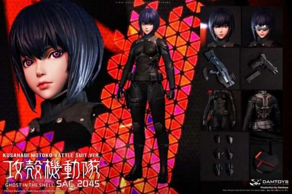 [DAM-DMS044] Ghost in the Shell SAC_2045 Motoko Kusanagi Combat Suit Version