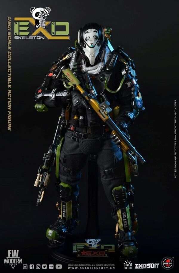 [SS-141] EXO-Skeleton Armor Suit Test -03 “Panda Division” STD Ver. - Image 9