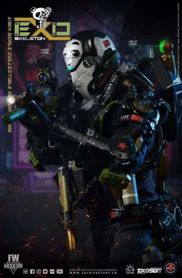 [SS-141] EXO-Skeleton Armor Suit Test -03 “Panda Division” STD Ver. - Image 8