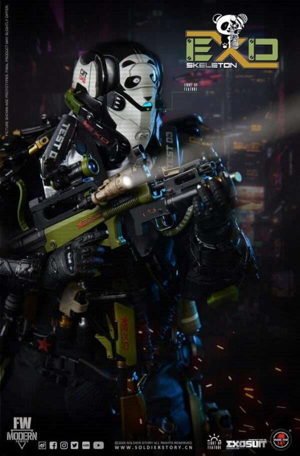[SS-141] EXO-Skeleton Armor Suit Test -03 “Panda Division” STD Ver. - Image 7