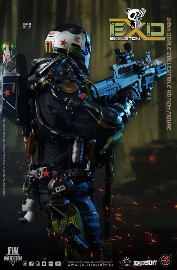 [SS-141] EXO-Skeleton Armor Suit Test -03 “Panda Division” STD Ver. - Image 6