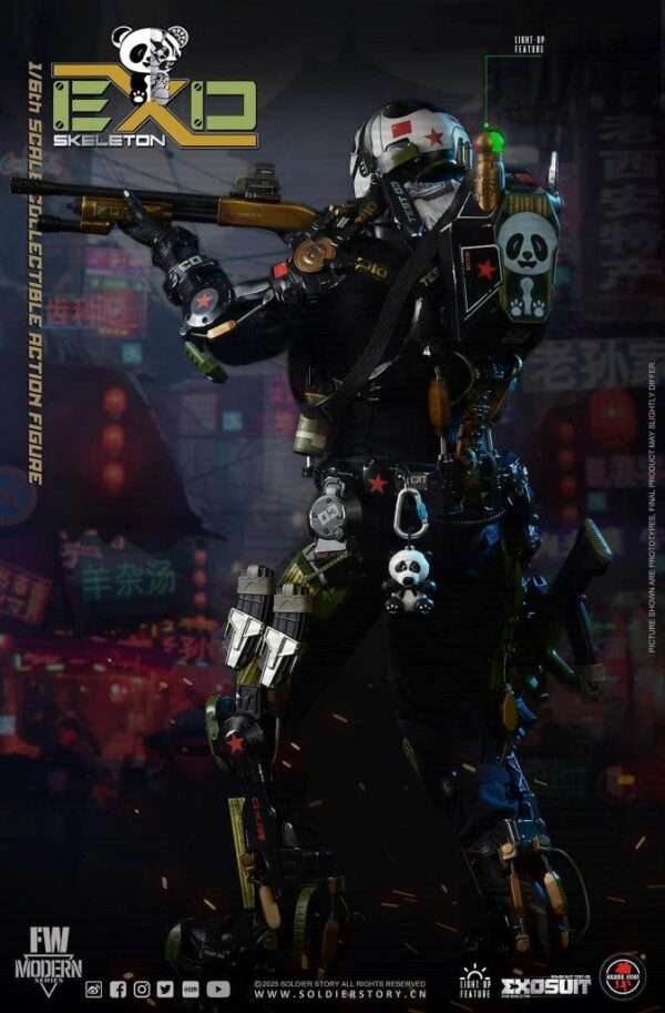 [SS-141] EXO-Skeleton Armor Suit Test -03 “Panda Division” STD Ver. - Image 5