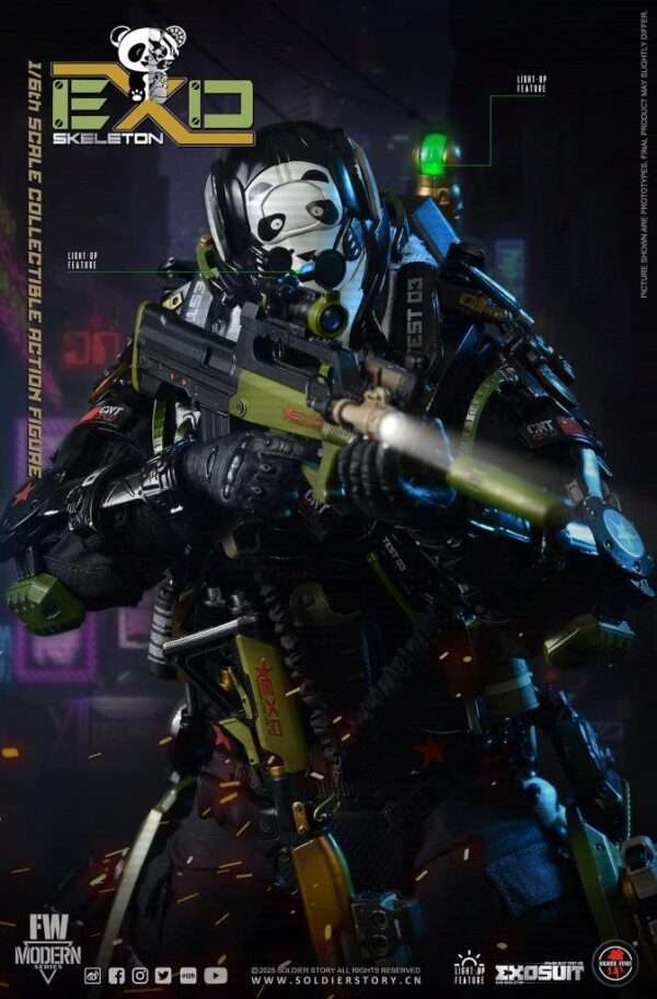 [SS-141] EXO-Skeleton Armor Suit Test -03 “Panda Division” STD Ver. - Image 3