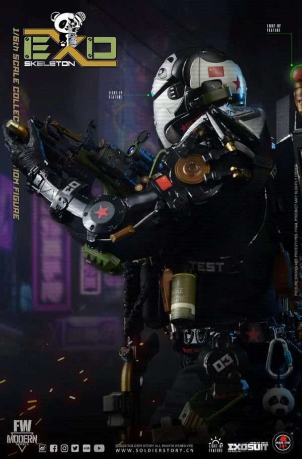 [SS-141] EXO-Skeleton Armor Suit Test -03 “Panda Division” STD Ver. - Image 29