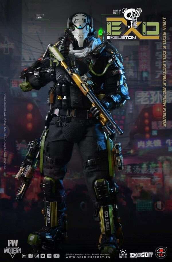 [SS-141] EXO-Skeleton Armor Suit Test -03 “Panda Division” STD Ver. - Image 15