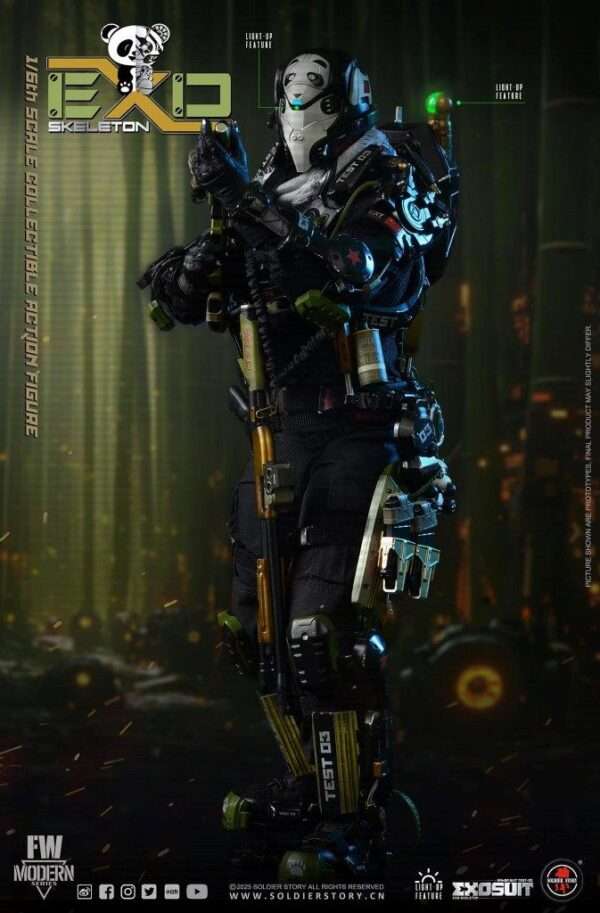 [SS-141] EXO-Skeleton Armor Suit Test -03 “Panda Division” STD Ver. - Image 14
