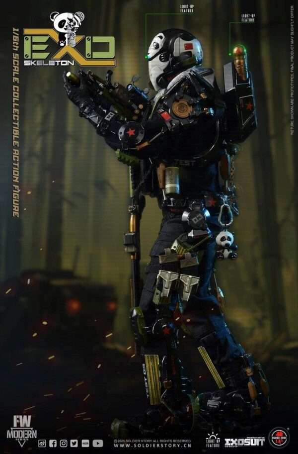 [SS-141] EXO-Skeleton Armor Suit Test -03 “Panda Division” STD Ver. - Image 13