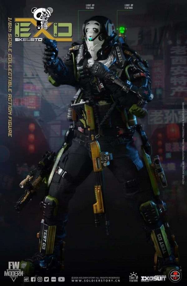 [SS-141] EXO-Skeleton Armor Suit Test -03 “Panda Division” STD Ver. - Image 11