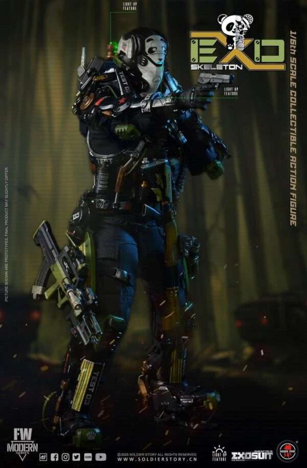 [SS-141] EXO-Skeleton Armor Suit Test -03 “Panda Division” STD Ver. - Image 10