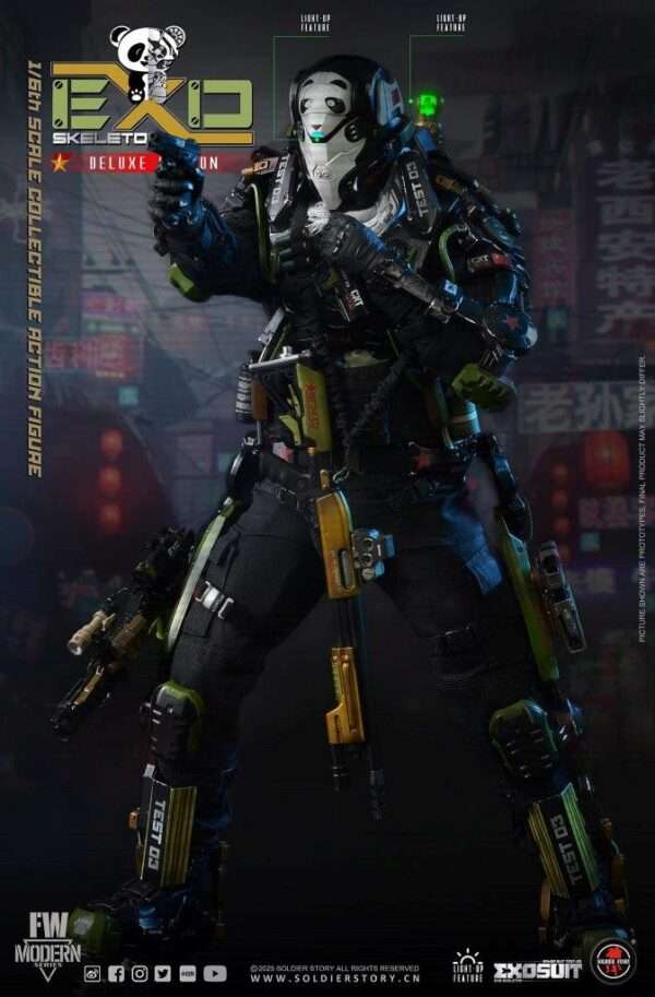 [SS-142] EXO-Skeleton Armor Suit Test -03 “Panda Division” Deluxe Ver. - Image 22