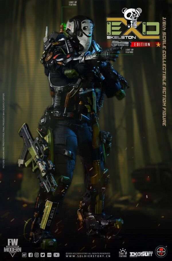 [SS-142] EXO-Skeleton Armor Suit Test -03 “Panda Division” Deluxe Ver. - Image 23