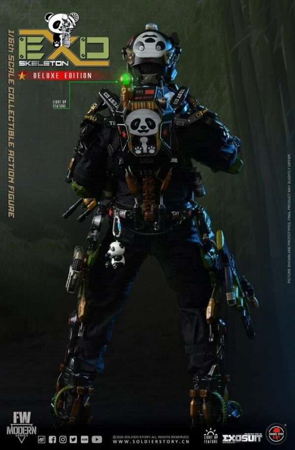 [SS-142] EXO-Skeleton Armor Suit Test -03 “Panda Division” Deluxe Ver. - Image 25