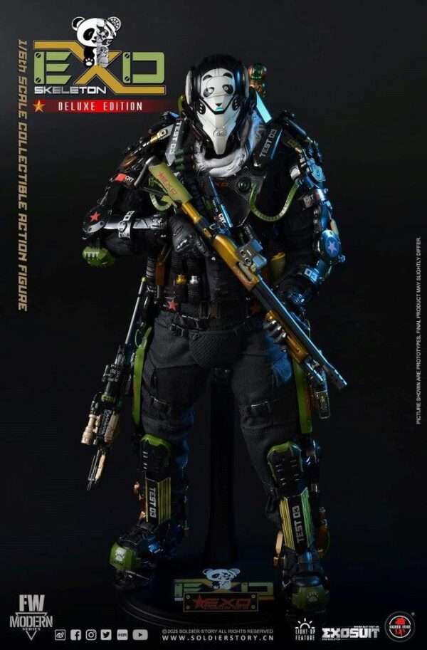 [SS-142] EXO-Skeleton Armor Suit Test -03 “Panda Division” Deluxe Ver. - Image 27