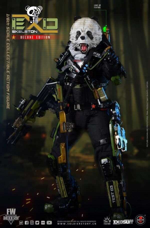 [SS-142] EXO-Skeleton Armor Suit Test -03 “Panda Division” Deluxe Ver. - Image 28