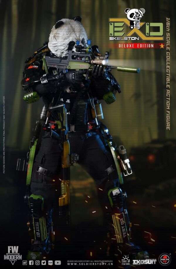 [SS-142] EXO-Skeleton Armor Suit Test -03 “Panda Division” Deluxe Ver. - Image 30